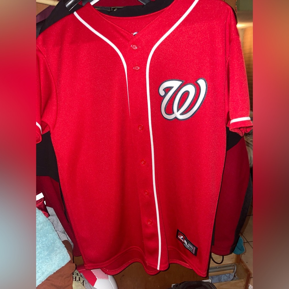 Washington Nationals Zimmerman Majestic Jersey MLB